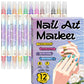 💅🖌️Dual‑Tip Nail Art Pens