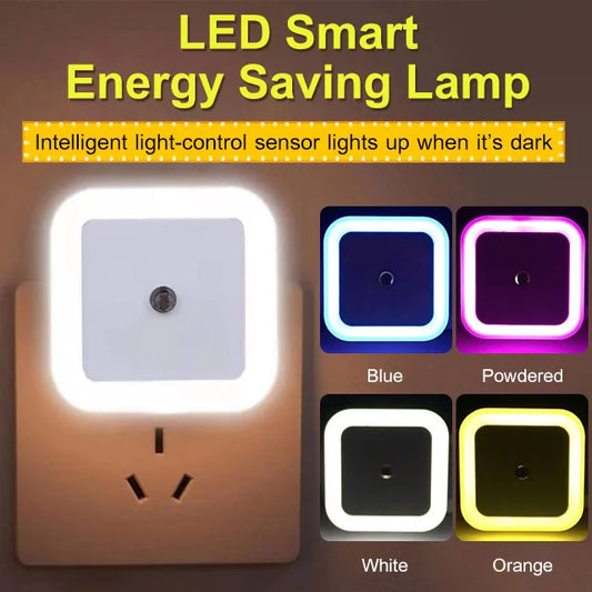 LED Night Lights Plug into Wall 6-Pack, Plug in Night Light, Dusk to Dawn Nightlight Led Night Lights for Bedroom, Bathroom, Hallway Warm White