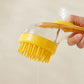 🔥Buy 1 Get 1 Free🔥Pet Bath Brush with Long Handle & Shampoo Dispenser🐾