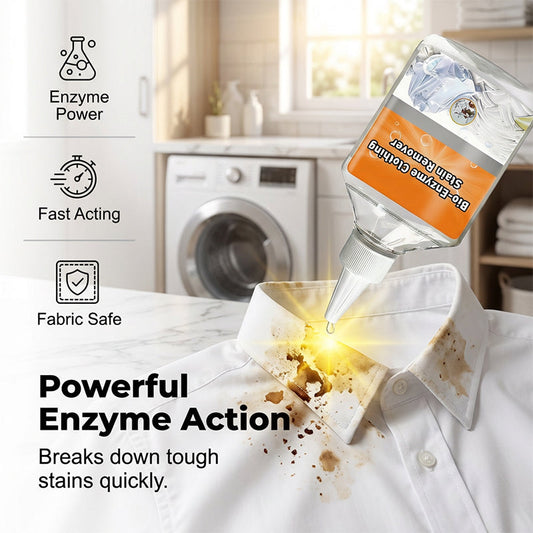Gentle & Effective Bio-Enzyme Clothing Stain Remover