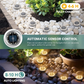 🌞50% OFF NOW! Outdoor Waterproof Solar Ground Light‑ Stainless‑Steel In‑Ground Solar Disk Lights, Auto‑On‑Off LED Landscape Lighting for Lawn, Pathway, Yard & Garden Decor