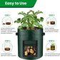 ⏳Limited-time 50% off⏰PE Potato Grow Bag with Harvest Flap🌱🥔