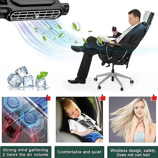 🔥LIMITED SALE 50% OFF!!🌬Car Seat Fan-Fast cooling, relieve driving stuffiness❄