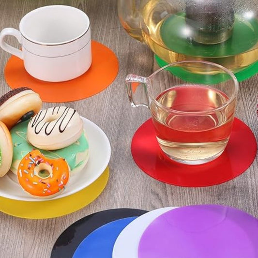 5Pcs Creative Round Silicone Non-Slip Jar Gripper Pads