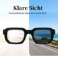 Unisex sunglasses with thick square frames