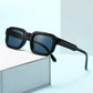 Unisex sunglasses with thick square frames