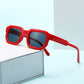 Unisex sunglasses with thick square frames