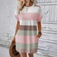 🥳2026 HOT SALE🥳💞50K+ SOLD!🏖️💨 50% OFF! Striped Midi Dress – Lightweight & breathable, effortless drape. Beach cover-up to evening dinner, one dress does it all. Pink, green, sky blue & more. 🌊✅