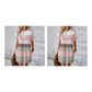 🥳2026 HOT SALE🥳💞50K+ SOLD!🏖️💨 50% OFF! Striped Midi Dress – Lightweight & breathable, effortless drape. Beach cover-up to evening dinner, one dress does it all. Pink, green, sky blue & more. 🌊✅