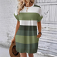 🥳2026 HOT SALE🥳💞50K+ SOLD!🏖️💨 50% OFF! Striped Midi Dress – Lightweight & breathable, effortless drape. Beach cover-up to evening dinner, one dress does it all. Pink, green, sky blue & more. 🌊✅
