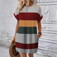 🥳2026 HOT SALE🥳💞50K+ SOLD!🏖️💨 50% OFF! Striped Midi Dress – Lightweight & breathable, effortless drape. Beach cover-up to evening dinner, one dress does it all. Pink, green, sky blue & more. 🌊✅