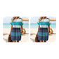 🥳2026 HOT SALE🥳💞50K+ SOLD!🏖️💨 50% OFF! Striped Midi Dress – Lightweight & breathable, effortless drape. Beach cover-up to evening dinner, one dress does it all. Pink, green, sky blue & more. 🌊✅