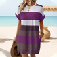 🥳2026 HOT SALE🥳💞50K+ SOLD!🏖️💨 50% OFF! Striped Midi Dress – Lightweight & breathable, effortless drape. Beach cover-up to evening dinner, one dress does it all. Pink, green, sky blue & more. 🌊✅