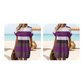 🥳2026 HOT SALE🥳💞50K+ SOLD!🏖️💨 50% OFF! Striped Midi Dress – Lightweight & breathable, effortless drape. Beach cover-up to evening dinner, one dress does it all. Pink, green, sky blue & more. 🌊✅