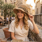 🧢 49% OFF NOW! 🌞 Elegant Woven Straw Sun Hat with Bow – Breathable, Foldable & Perfect for Beach & Travel 👒
