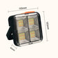 Solar Rechargeable LED Work Light - 288 Super Bright 5730 Beads Floodlight, USB & Type-C Charging, 5 Lighting Modes, IP66 Waterproof, Magnetic, SOS Emergency Signal, Adjustable Stand, Portable Light for Camping, Car Repairs