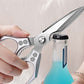 ✂️Multi-Functional Heavy Duty Kitchen Shears -FallFreshness- Stainless Steel Kitchen Shears, Sharp Silver Meat Scissors, Dishwasher Safe,  Poultry Shears, Japanese Cooking Scissors for Food, Chicken Bones, and Turkey