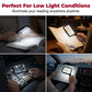 Portable Rectangular Magnifier with LED Light