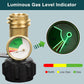 🔥 Universal Propane Tank Gauge | Solid Brass LP Gas Level Indicator for BBQ & Fire Pit