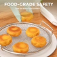 🥳2026 HOT SALE🥳💞50K+ SOLD!🍲🍟 50% OFF! Kitchen Stainless Steel Drain Strainer Disc – Food‑grade, rustproof. Drains oil fast for healthier meals. A kitchen must. 🛡️✨