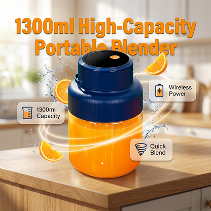 🔥Sale 50% OFF!✨1300ml High-Capacity Portable Blender 🍹 Stay Fresh On The Move