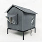 🏠 LIMITED-TIME 50% OFF! 🐈Elevated Insulated Outdoor Cat House – Weather-Resistant Shelter with Thermal Lining & Raised Stand