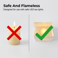 Letter Luminary Paper Bags with LED Candles