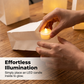 Letter Luminary Paper Bags with LED Candles