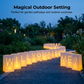Letter Luminary Paper Bags with LED Candles