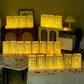 Letter Luminary Paper Bags with LED Candles