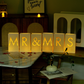 Letter Luminary Paper Bags with LED Candles