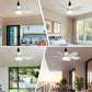 ⏳LAST DAY SALE ONLY £15.99!!❄️❄️40W LED Ceiling Fan Light 20.5in with Remote Control - E27 & B22 Adapter | Quiet Fan Light for Bedroom, Kitchen, Garage😴