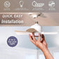 ⏳LAST DAY SALE ONLY £15.99!!❄️❄️40W LED Ceiling Fan Light 20.5in with Remote Control - E27 & B22 Adapter | Quiet Fan Light for Bedroom, Kitchen, Garage😴