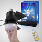 ⏳LAST DAY SALE ONLY £15.99!!❄️❄️40W LED Ceiling Fan Light 20.5in with Remote Control - E27 & B22 Adapter | Quiet Fan Light for Bedroom, Kitchen, Garage😴
