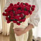 Crochet Flower Bouquet Throw Blanket