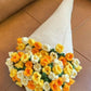 Crochet Flower Bouquet Throw Blanket