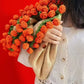 Crochet Flower Bouquet Throw Blanket