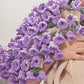 Crochet Flower Bouquet Throw Blanket