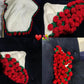 Crochet Flower Bouquet Throw Blanket