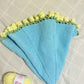 Crochet Flower Bouquet Throw Blanket