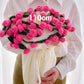 Crochet Flower Bouquet Throw Blanket