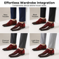Statement Contrast Dress Shoes