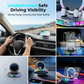 🎁2026 New Arrivals 50% OFF💥RGB Car Phone Mount – Auto-Clamping & Wireless Charging – Safe One-Hand Driving 🚗