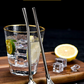 2-in-1 Stainless Steel Straw & Spoon, Reusable Drinking Straw with Stirring Spoon & Filter, Food-Grade Metal Straw for Coffee, Milk Tea, Juice & Smoothies