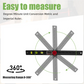 📐4-in-1 Digital Angle Finder – Protractor, Ruler & Spirit Level, 0.05° Accuracy, 0-360° Range, Locking Knob, ABS Engineering Plastic – Perfect for Woodworking, Construction & DIY