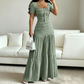 👗LIMITED-TIME 50% OFF! ✨Women's Square Neck Bodice & Maxi Skirt Set🌼