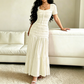 👗LIMITED-TIME 50% OFF! ✨Women's Square Neck Bodice & Maxi Skirt Set🌼