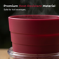 Portable 4-in-1 Folding Water Cup with Lid, Food-Grade Silicone, for Outdoor Travel and Camping