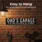Retro Garage Sign for Dad 🔧❤️ – Iron Plaque, Humorous Man Cave Decor😂