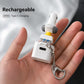 Stress Relief Sound Button Rechargeable Keychain